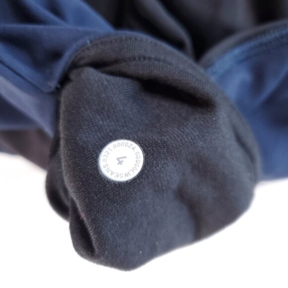 Lululemon Nulu Colorblock High-Rise Tights 25Inch Leggings - Blacknavy - Picture 4 of 5